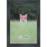 26x38 Contemporary Black Complete Wood Picture Frame with UV Acrylic, Foam Board Backing, & Hardware