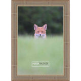 26x40 Traditional Silver Complete Wood Picture Frame with UV Acrylic, Foam Board Backing, & Hardware