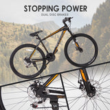 27.5 Inch Mountain Bike, Shimano 21 Speeds with Mechanical Disc Brakes