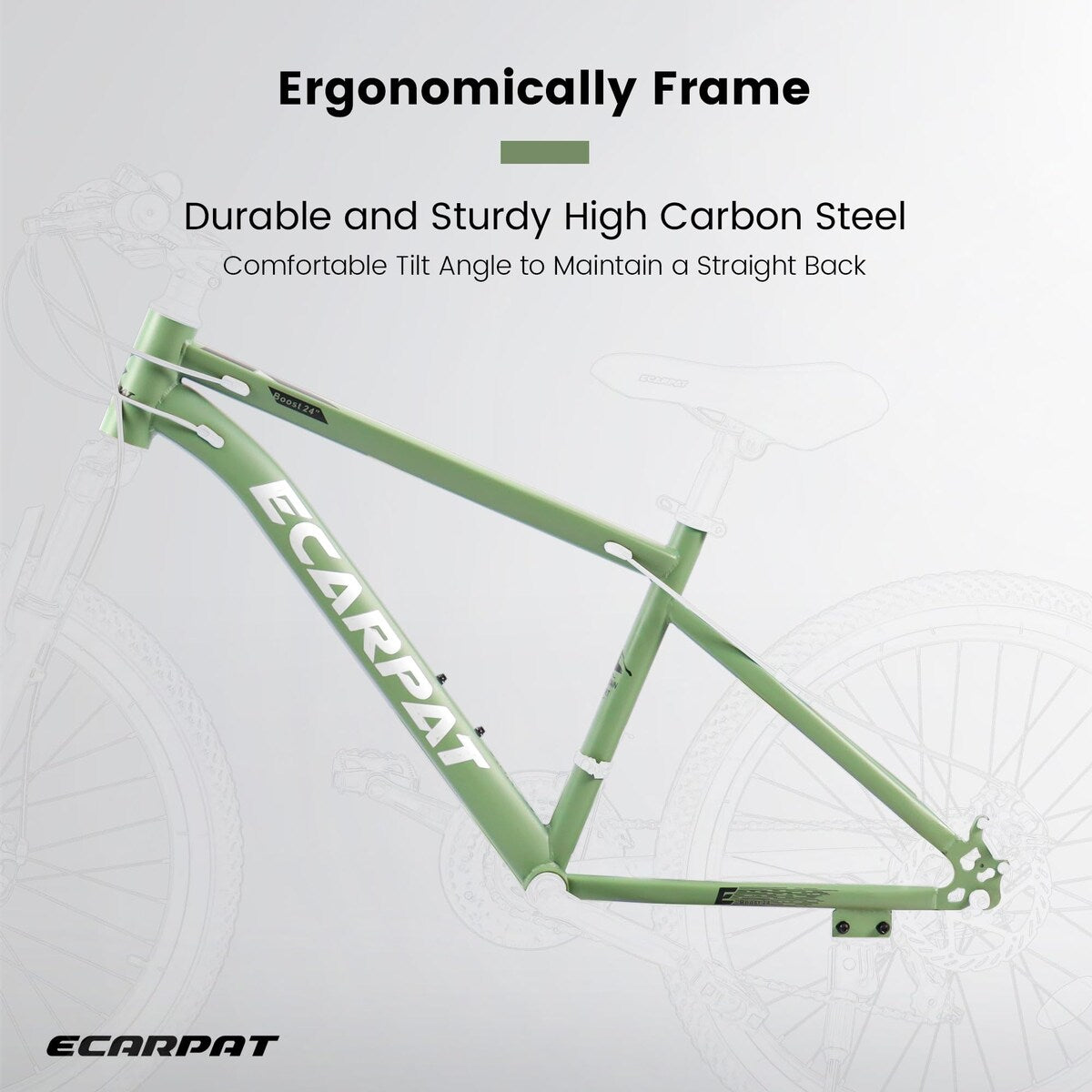27.5 Inch Wheels,21-Speed Trail Commuter City Mountain Bike,Carbon steel Frame Disc Brakes Thumb Shifter Front Fork