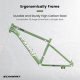 27.5 Inch Wheels,21-Speed Trail Commuter City Mountain Bike,Carbon steel Frame Disc Brakes Thumb Shifter Front Fork