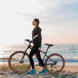 27.5 Inch Wheels,21-Speed Trail Commuter City Mountain Bike,Carbon steel Frame Disc Brakes Thumb Shifter Front Fork