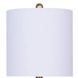 27.5" Metal Table Lamp w/ Baluster-Inspired Body (Set of 2)