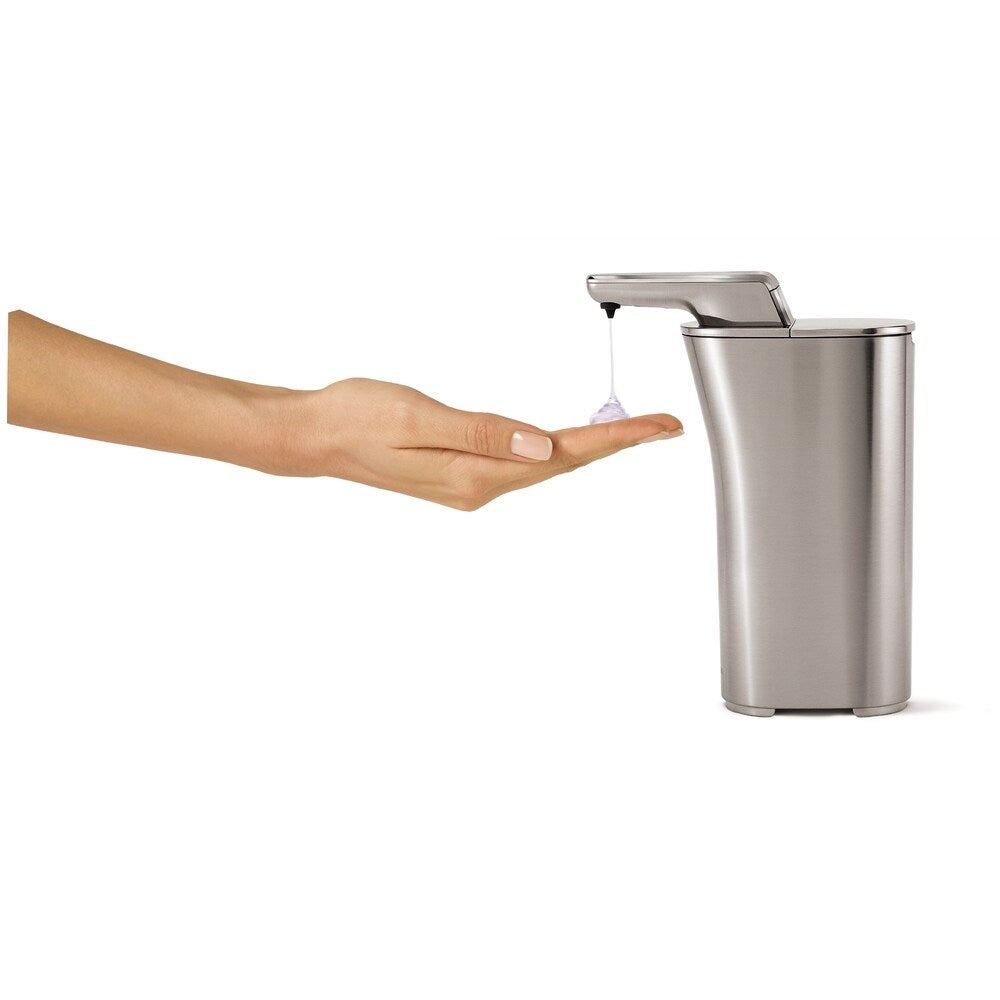 simplehuman Sensor Brushed Nickel Bath Accessory Pump