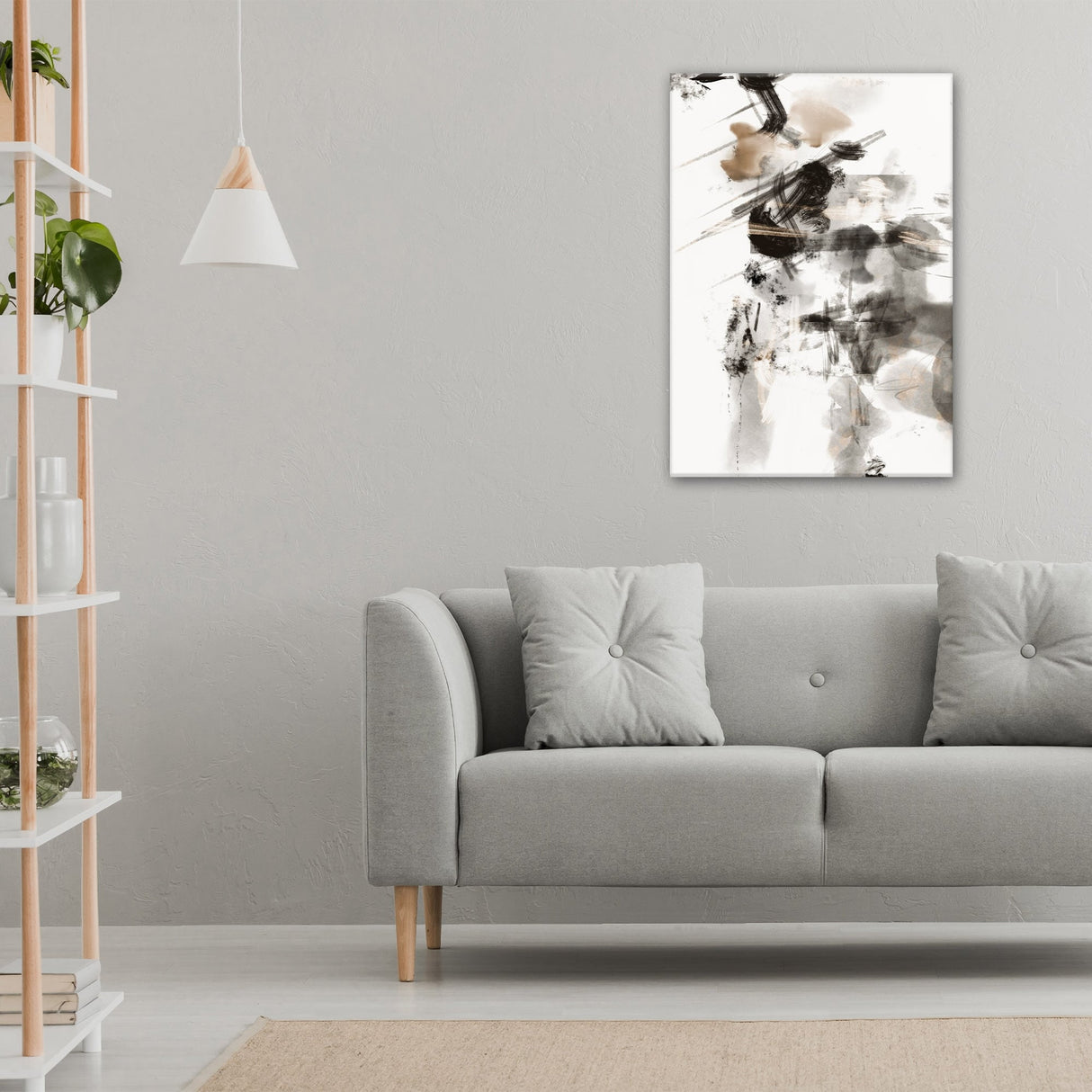 'Wild Chaos' Wrapped Canvas Wall Art by 1X