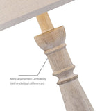 27" Resin USB Table Lamp Set