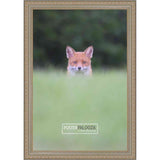 27x21 Traditional Antique Silver Complete Wood Picture Frame with UV Acrylic, Backing, & Hardware