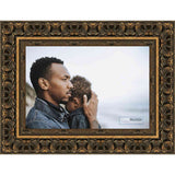27x39 Ornate Antique Gold Complete Wood Picture Frame with UV Acrylic, Foam Board Backing, & Hardware