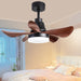 28 lnch Ceiling Fan with Lights Remote Control,Small Ceiling Fan Flush Mount - N/A