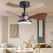 28 lnch Ceiling Fan with Lights Remote Control,Small Ceiling Fan Flush Mount - N/A