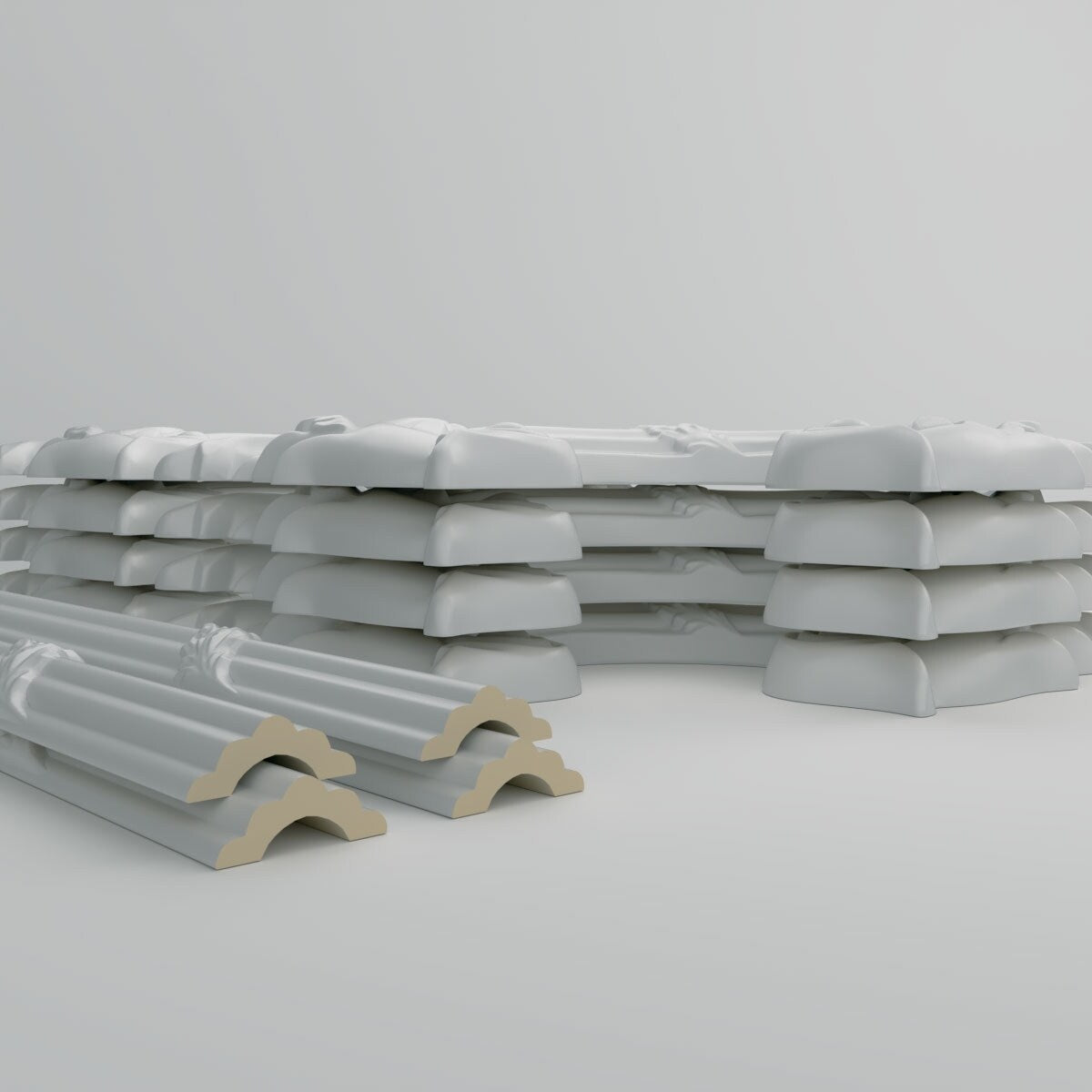Tirana Panel Moulding Kit