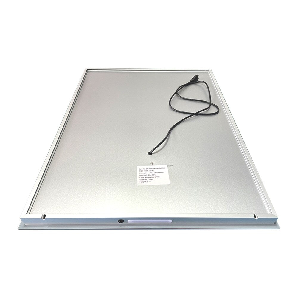 28"x 36" LED Dimmable Bathroom Vanity Mirror with Anti Fog
