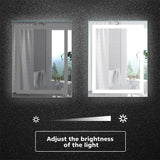 28"x 36" LED Dimmable Bathroom Vanity Mirror with Anti Fog