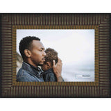 28x20 Traditional Mahogany Complete Wood Picture Frame with UV Acrylic, Foam Board Backing, & Hardware