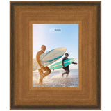 28x21 Contemporary Gold Complete Wood Picture Frame with UV Acrylic, Foam Board Backing, & Hardware