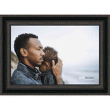 28x40 Traditional Black Complete Wood Picture Frame with UV Acrylic, Foam Board Backing, & Hardware