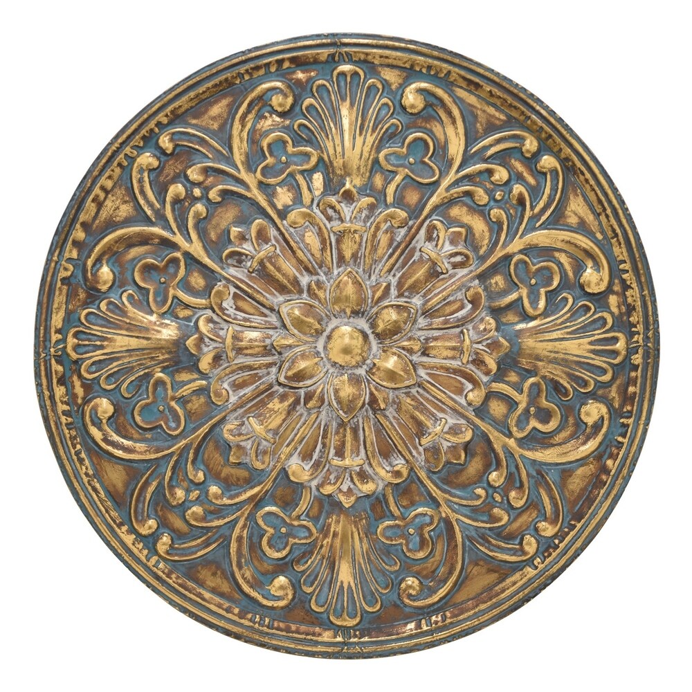 29.5" Metal Wall Decor By Three Hands - 29.5 x 3 x 29.5