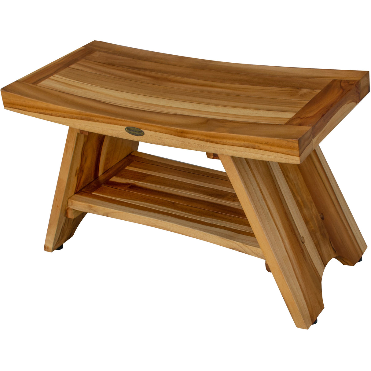 EcoDecors 30-inch, Teak Shower Bench, Teak Bench for Shower, Teak Bench, Shower Teak Bench, Teak Wood Shower, Teak Shower Stool