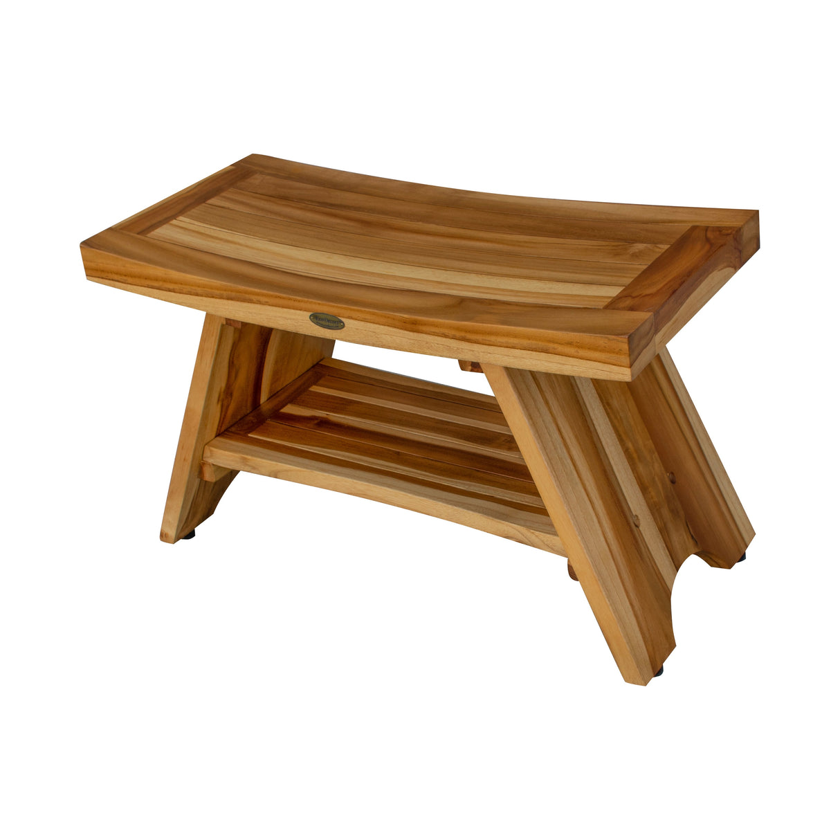 EcoDecors 30-inch, Teak Shower Bench, Teak Bench for Shower, Teak Bench, Shower Teak Bench, Teak Wood Shower, Teak Shower Stool