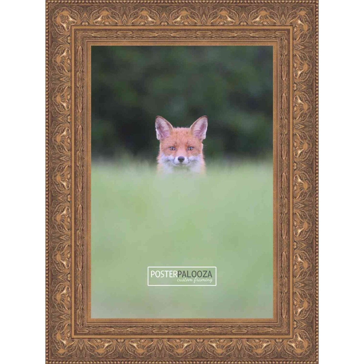 29x23 Ornate Gold Complete Wood Picture Frame with UV Acrylic, Foam Board Backing, & Hardware