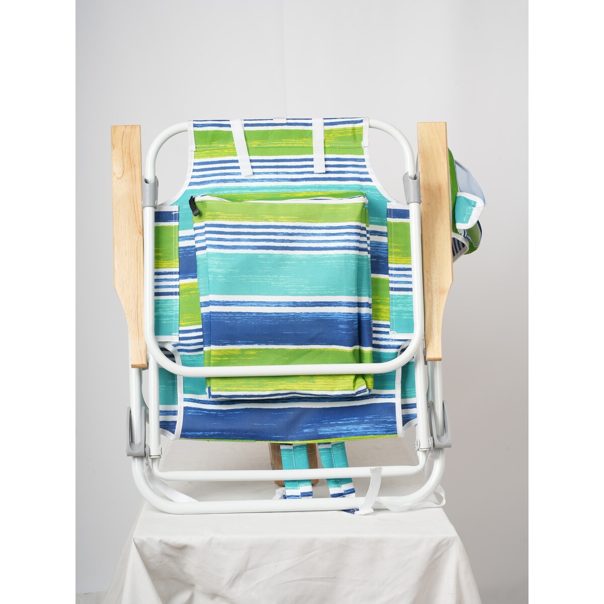 2PCS Backpack Beach Chairs for Adults 5 Position Chair with Pouch Folding Lightweight Positions Backpack
