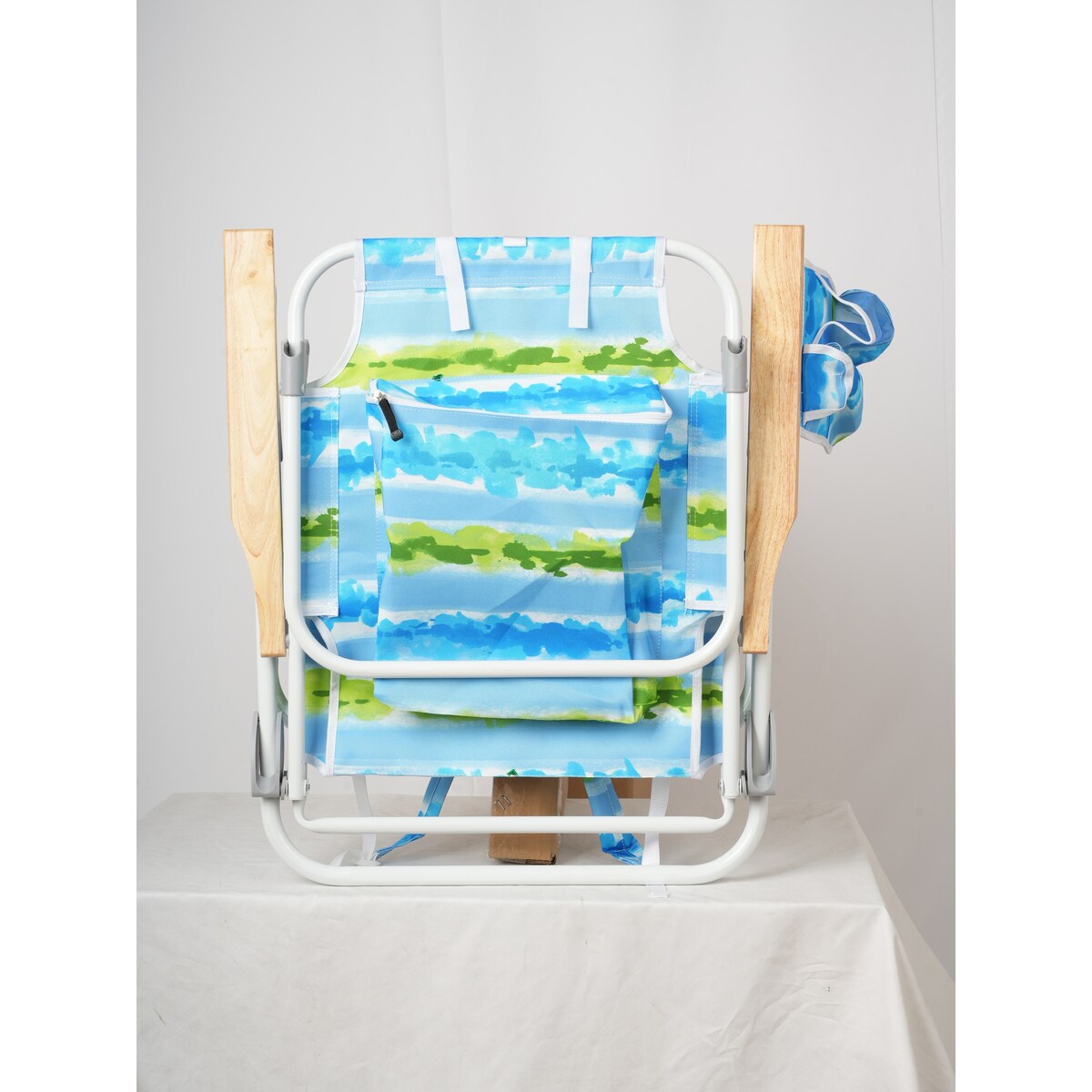 2PCS Backpack Beach Chairs for Adults 5 Position Chair with Pouch Folding Lightweight Positions Backpack