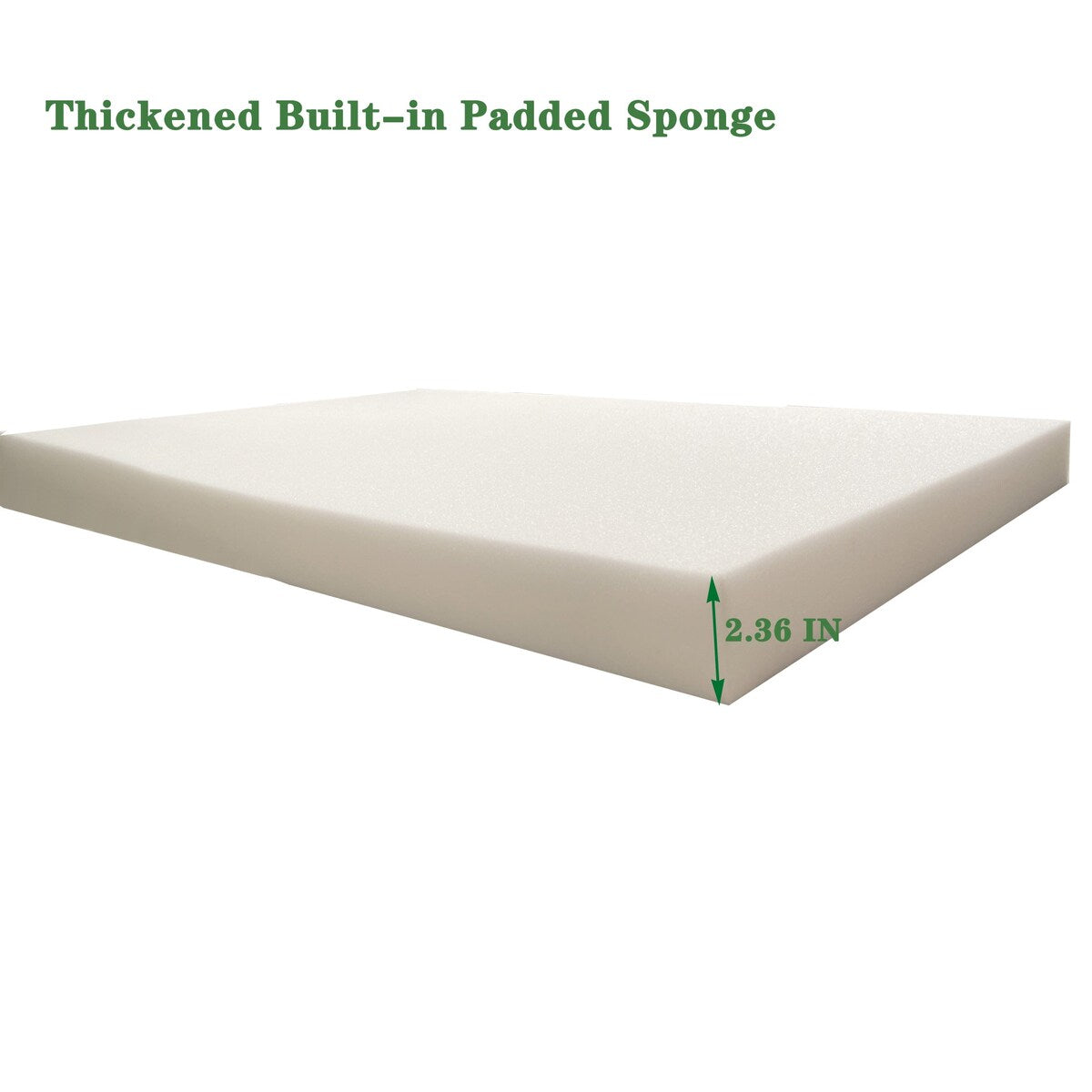 2PCS Set Outdoor Lounge Chair Cushion Replacement Patio outdoor furniture Seat Cushion Chaise Lounge Cushion