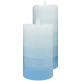 2PK LED Pillar Candles 3x5 & 3x7