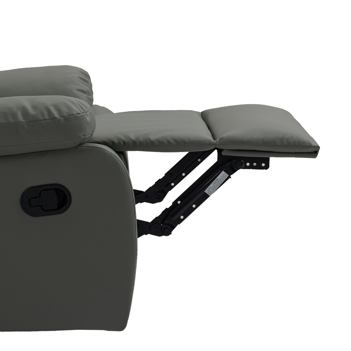 2 Set Imitation Leather Recliner Chairs Lounge Sofa
