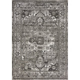 2' x 7' Grey Polypropylene Area Rug - 2' x 6' Runner