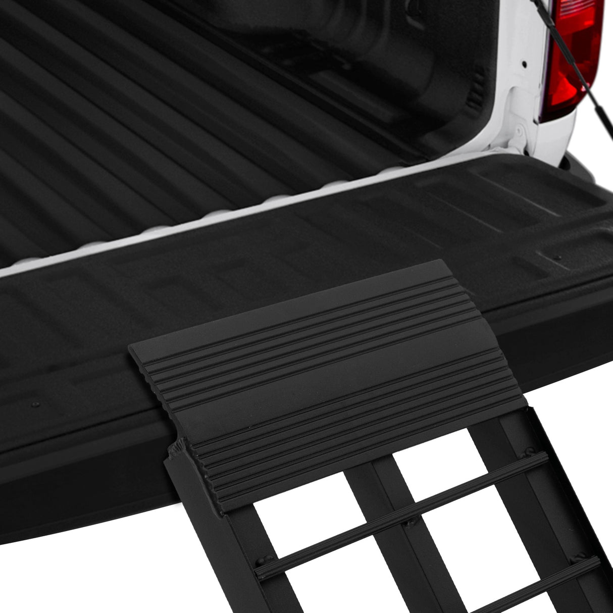 2pcs 9ft Aluminum Folding ATV Loading Ramp Black Pair Truck Trailer 1200 lbs - 2PCS 9FT RAMP