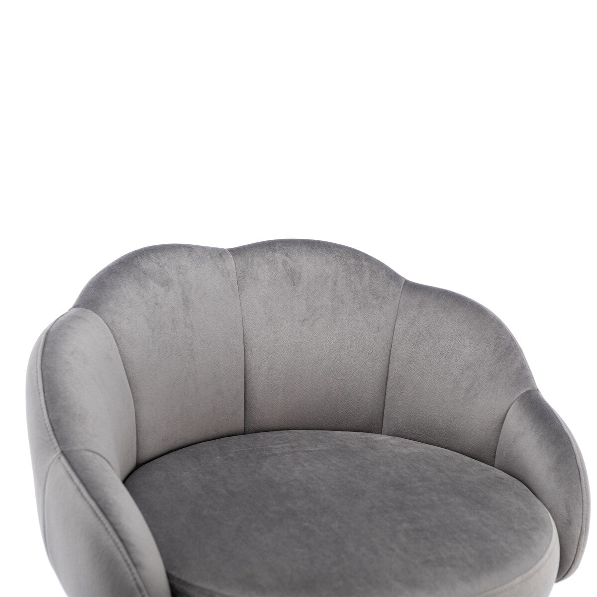 2pcs Velvet Upholstery Bar Stools with Back and Footrest