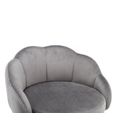 2pcs Velvet Upholstery Bar Stools with Back and Footrest