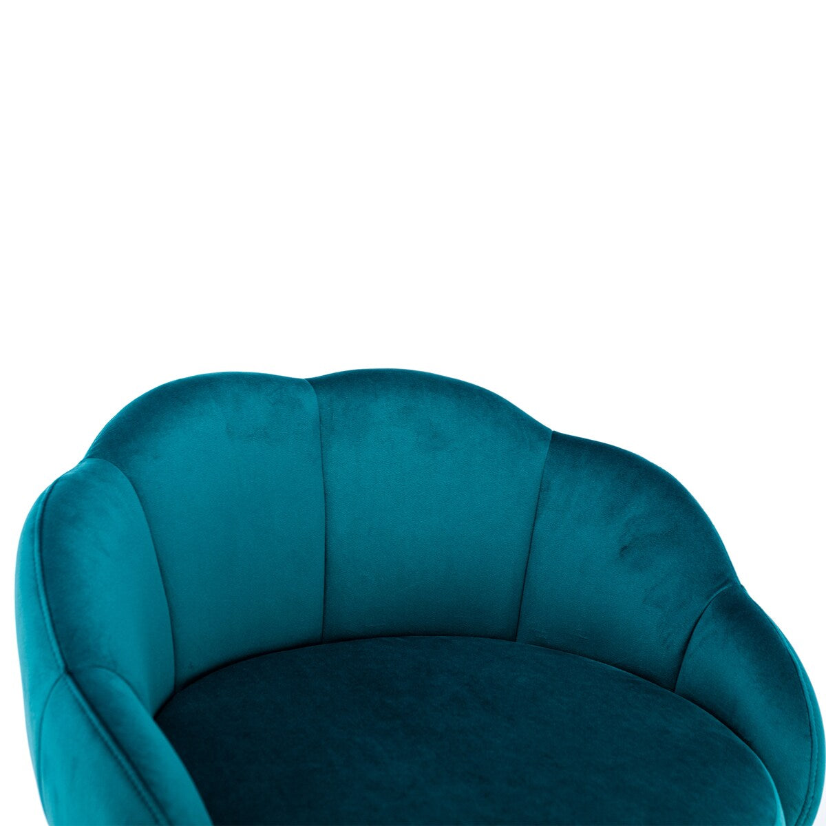 2pcs Velvet Upholstery Bar Stools with Back and Footrest