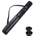 GSE™ 2x2 Oval Hard Billiard Pool Cue Stick Carrying Case, Billiard Cue Case Holds 2 Butts/2 Shafts (5 Colors)