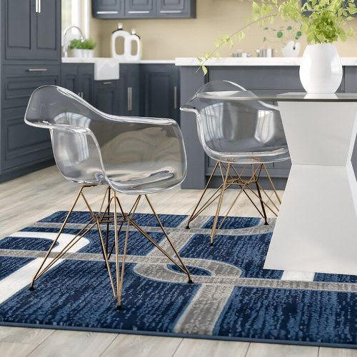 Set of 2 Clear Modern Designer Acrylic Plastic Chair With Arms Armchairs Dining Silver Solid Chrome Office