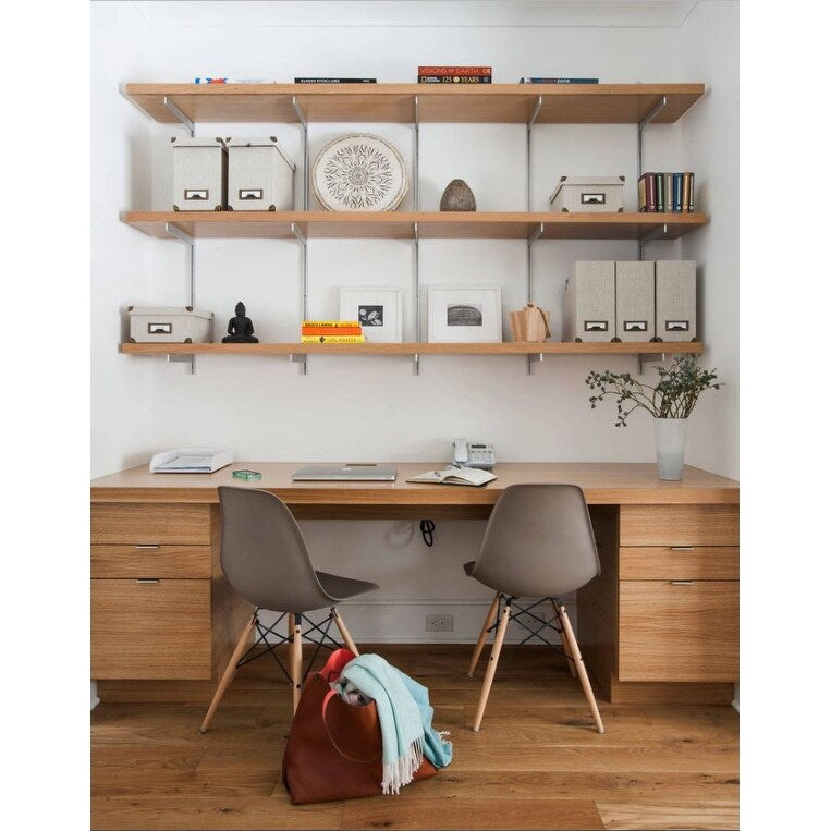 Designer Plastic Eiffel Chair Natural Wood Legs Retro Dining Armless With Back Desk Accent Living Room Side Dowel DSW