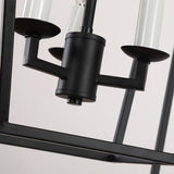 17 Iinches Wide Double Cage Lantern Pendant Lamp 3-Light Stairway Entry Chandelier Ceiling Light