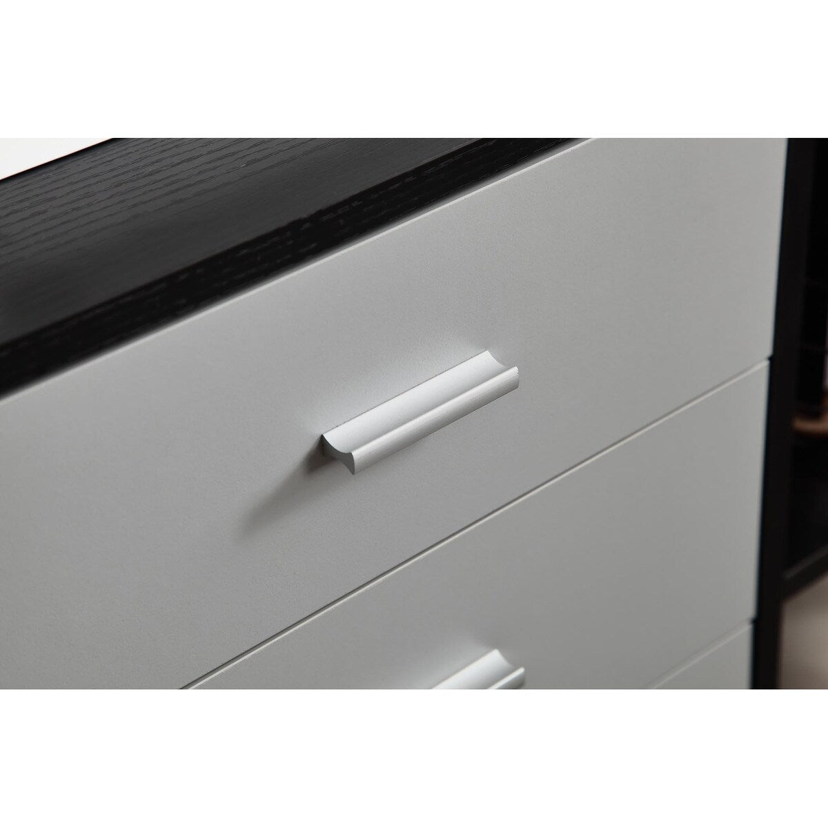 3 -Drawer Mobile Lateral File Cabinet with Printer Stand