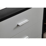 3 -Drawer Mobile Lateral File Cabinet with Printer Stand