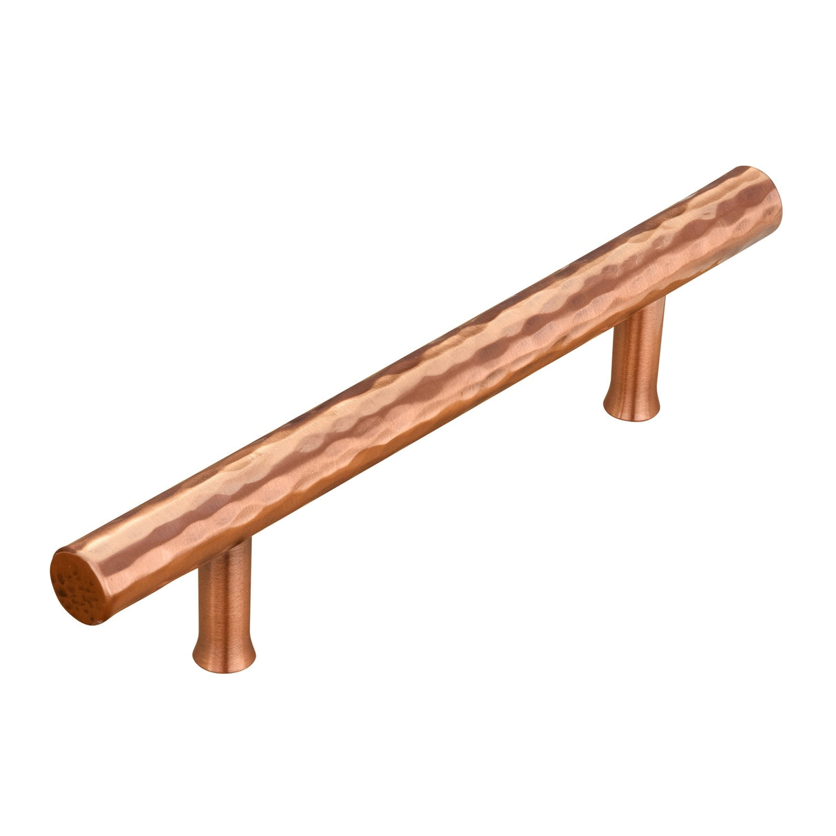 3-3/4 Inch Hole Center Copper Kitchen Cabinet Handles 100% Solid Brass Drawer Pulls (5-PACK)