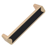 3-3/4 in. Center Embossed Leather Strip Pulls(Pack of 10)