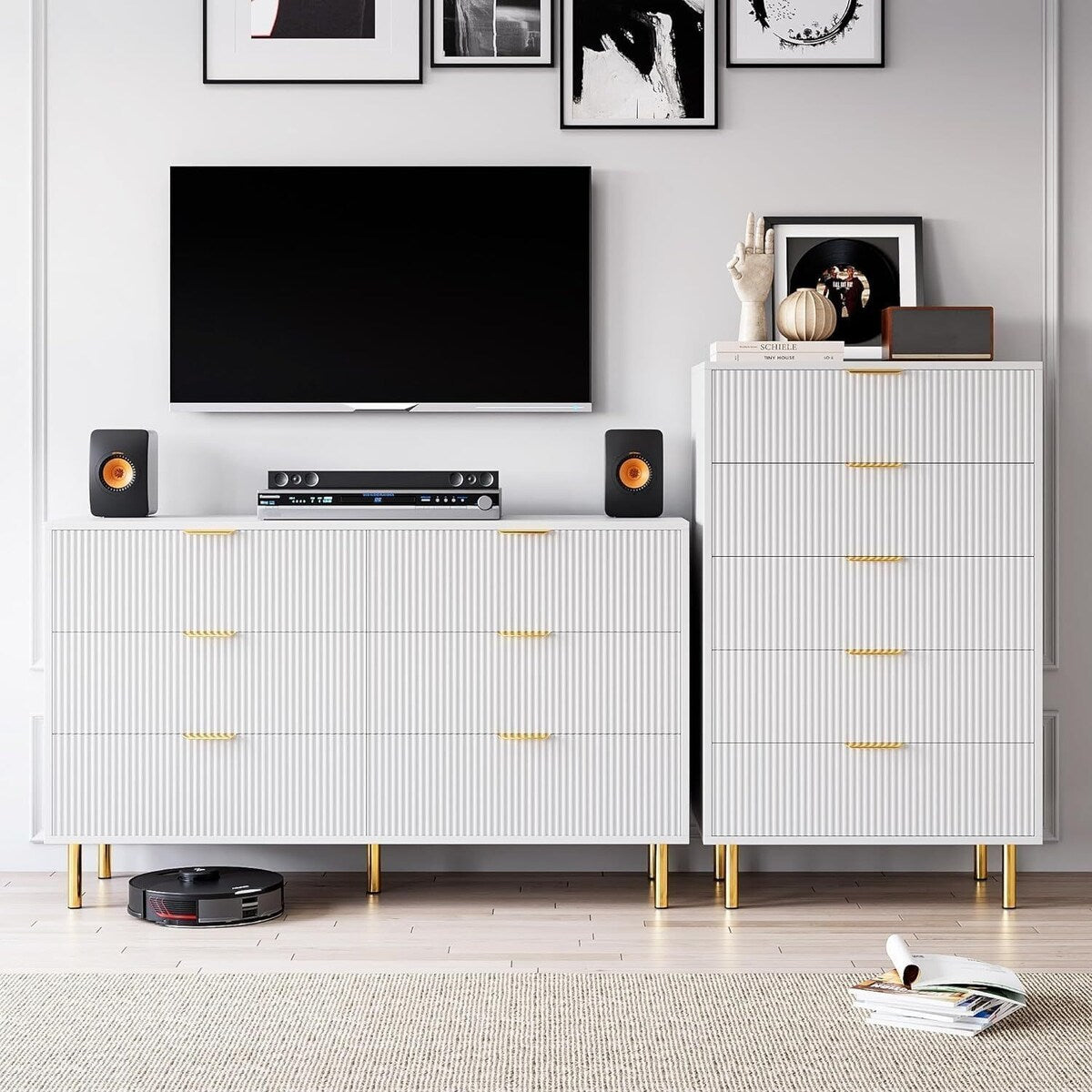 3/5/6 Drawer Dresser for Bedroom