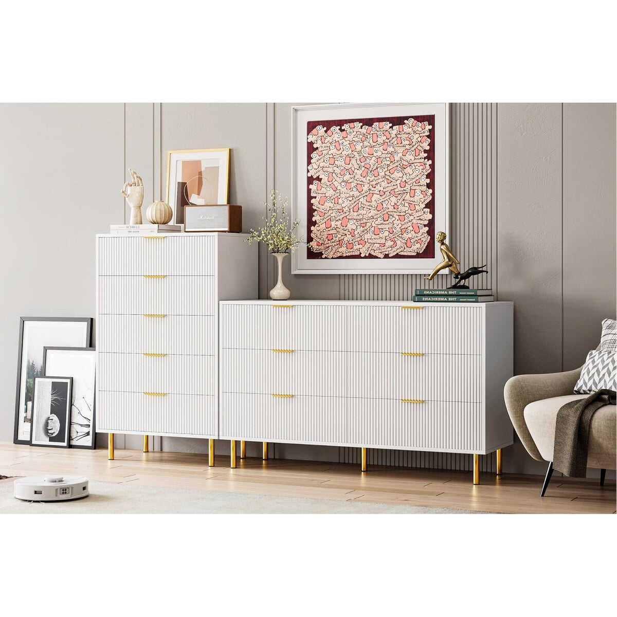 3/5/6 Drawer Dresser for Bedroom