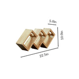 3 Bottles Solid wood Home Living room Wine Rack