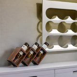 3 Bottles Solid wood Home Living room Wine Rack