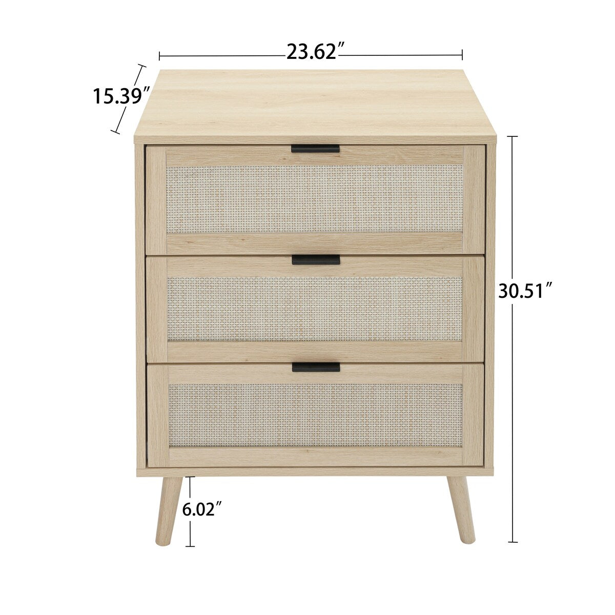 3 Drawer Cabinet, Suitable for Bedroom, Living Room