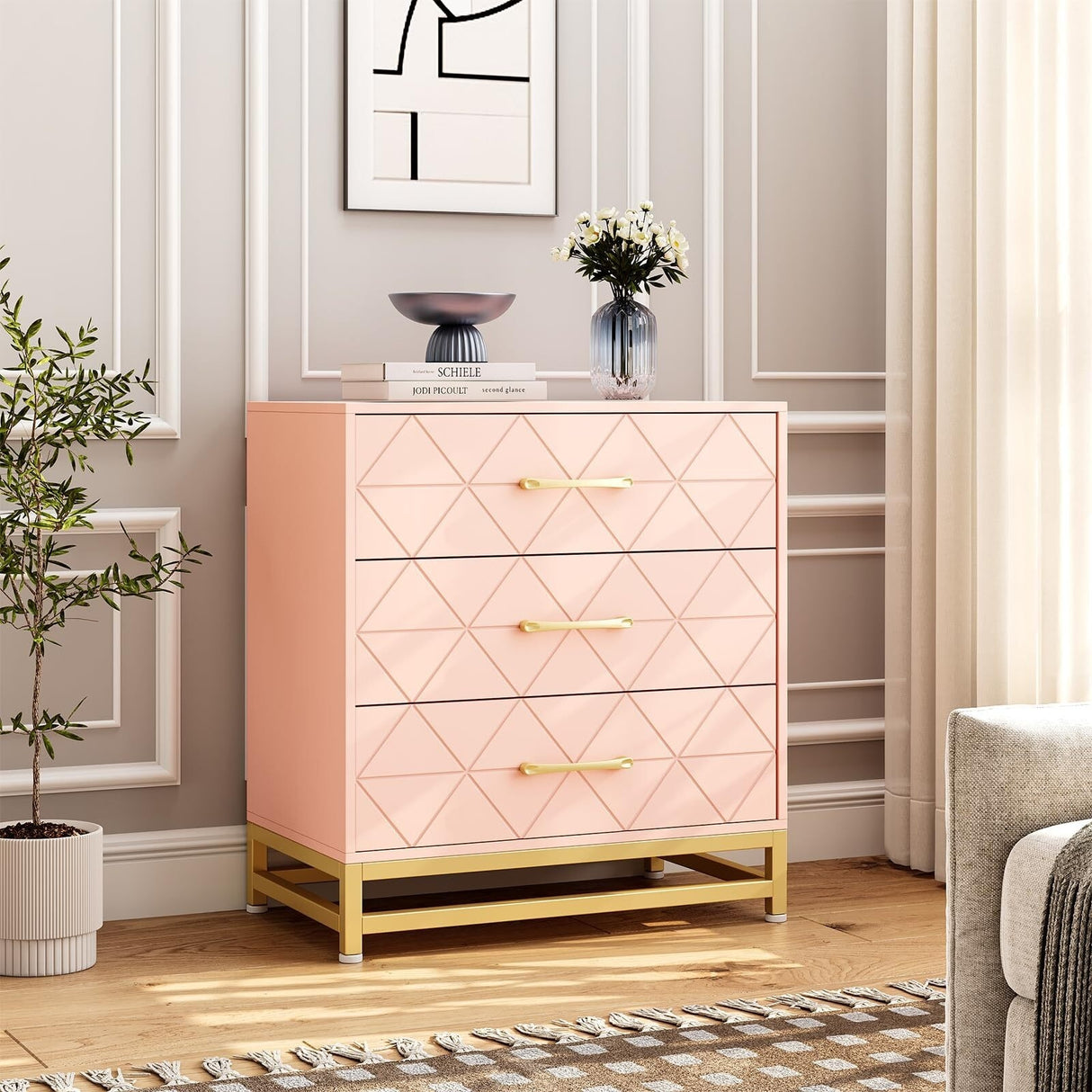 3 Drawer Dresser for Bedroom