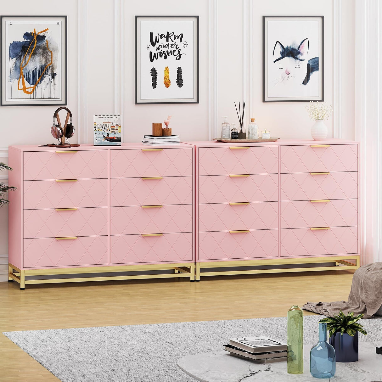 3 Drawer Dresser for Bedroom