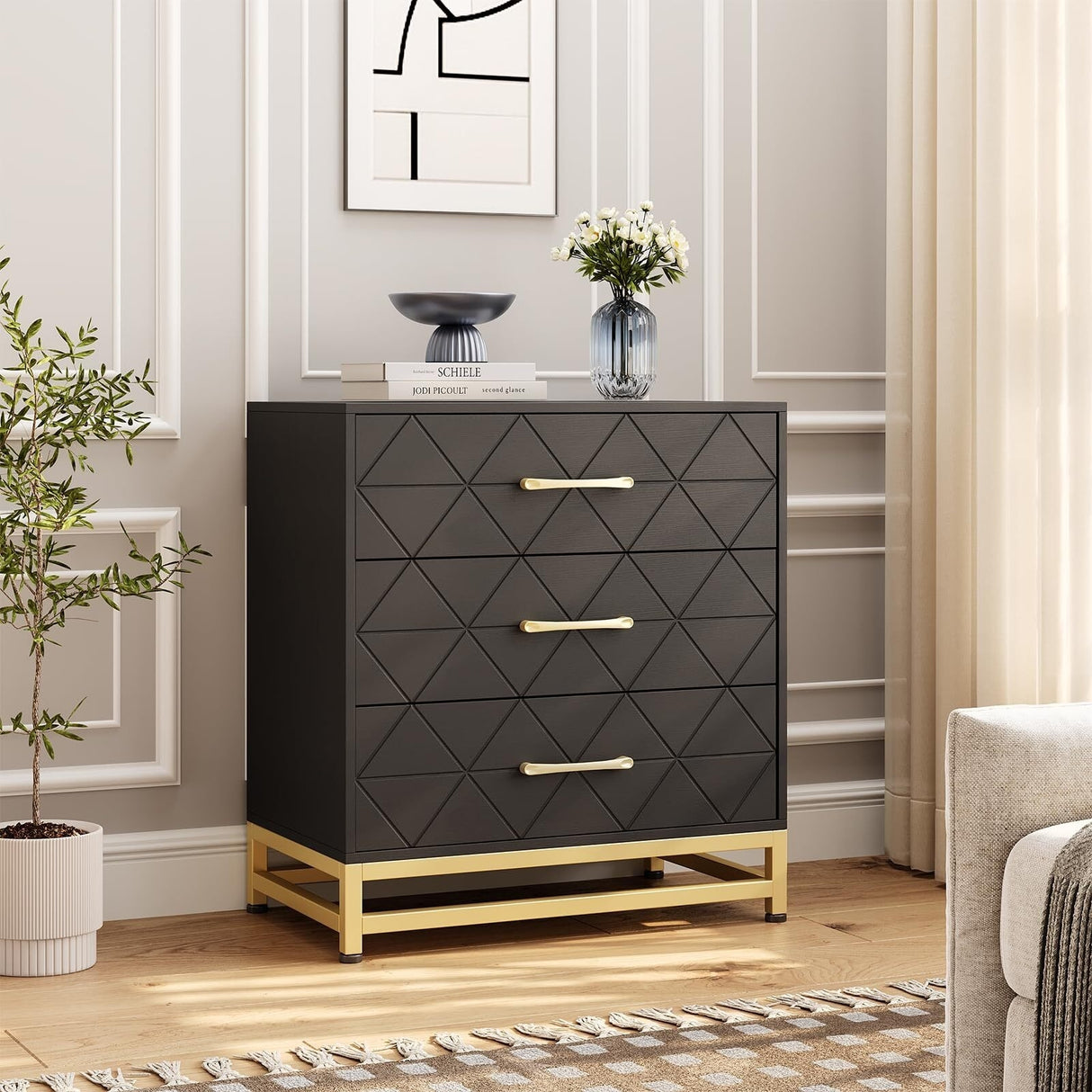 3 Drawer Dresser for Bedroom